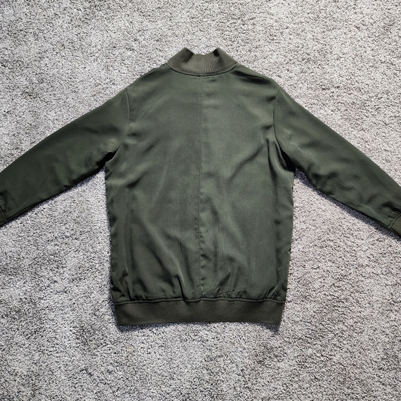 Who What Wear Green Full Zip Jacket Size Small - Picture 7 of 13